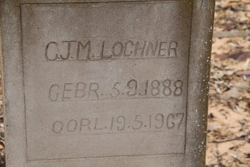 LOCHNER C.J.M. 1888-1967