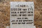ZYL Hendrik Gideon, van 1876-1947