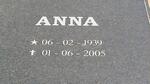 ZYL Manie, van 1930- & Anna 1939-2005 