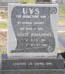 UYS Louis Johannes 1913-1989 :: WALTERS Jonathan Peter 1989-1991