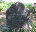 TONDER Lydia Theodora, van 1956-1983