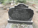 DUIMPIES Pieter James 1940-1970 & Lenie Magdelena 1881-1932