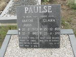 PAULSE Jakob John 1923-1980 & Clara 1925-1991