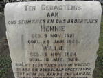 FONTYN Hennie, de la 1921-1929 :: DE LA FONTYN Willie 1924-1926