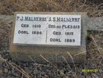 MALHERBE P.J. 1810-1894 & A.S. DU PLESSIS 1815-1889