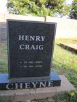 CHEYNE Henry Craig 1905-1948