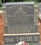 TONDER W.F.H.C., van 1910-1951