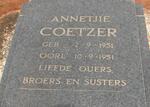 COETZEE Annetjie 1951-1951