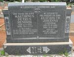 NEL Marthinus Petrus Hendrik 1886-1970 & Elizabeth Johanna STRYDOM 1889-1958