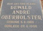 OBERHOLSTER Dewald André 1966-1966