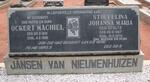 NIEUWENHUIZEN Ockert Machiel, Jansen van 1901-1966 & Stoffelina Johanna Maria STOLTZ 1907-1976