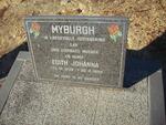 MYBURGH Edith Johanna 1938-1999