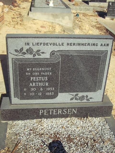 PETERSEN Festus Arthur 1953-1983