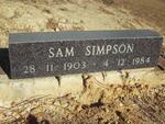 SIMPSON Sam 1903-1984