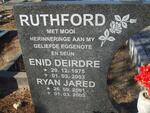 RUTHFORD Enid Deirdre 1975-2003 :: RUTHFORD Ryan Jared 2001-2003
