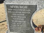 MYBURGH Glynnis Elizabeth 1969-2009