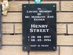 STREET Henry 1907-1994