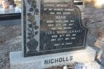 NICHOLLS Manie 1914-1967 & Vera Maria LACKEY 1919-1993