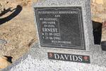 DAVIDS Ernest 1922-1998