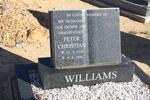WILLIAMS Peter Christian 1926-1994