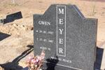 MEYER Gwen 1937-2007
