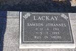 LACKAY Samson Johannes 1911-1993