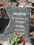 HENDON Claude 1952-2005