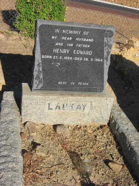 LACKAY Henry Edward 1894-1964