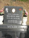 MEYER Maureen Ann 1961-1994
