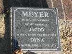 MEYER Jacob 1900-1958 & Dyna 1900-1976