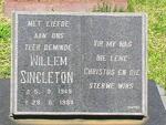 SINGLETON Willem 1948-1984