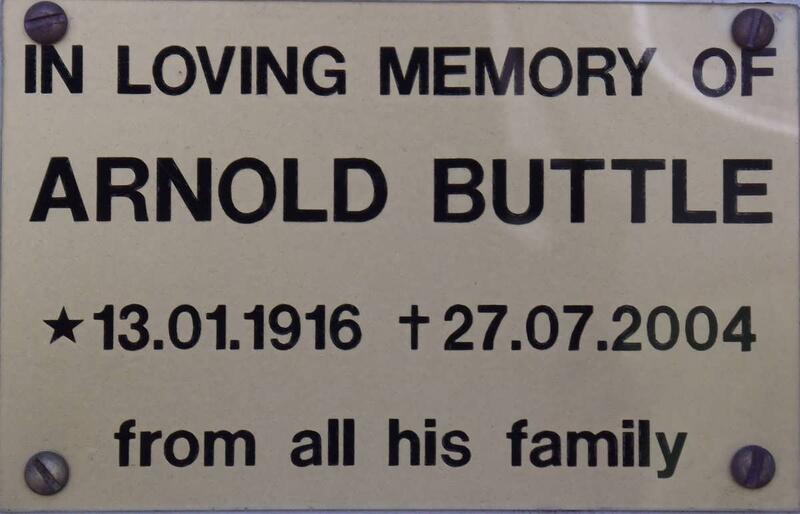 BUTTLE Arnold 1916-2004