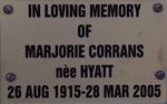 CORRANS Marjorie nee HYATT 1915-2005