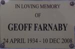 FARNABY Geoff 1934-2008