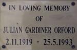 ORFORD Julian Gardiner 1919-1993