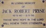 PRYSE Jack Robert 1940-1996