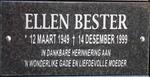BESTER Ellen 1949-1999
