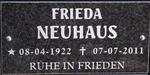 NEUHAUS Frieda 1922-2011