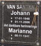 SANTEN Johann, van 1948-2006 & Marianne 1947-