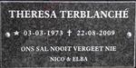 TERBLANCHÉ Theresa 1973-2009