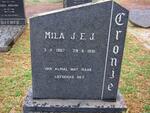 CRONJE Mila J.E.J. 1907-1991