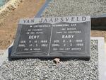 JAARSVELD Gert, van 1888-1962 & Baby 1908-1999
