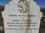CAVERS Sarah Dudley 1827-1927