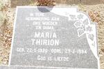 THIRION Maria 1920-1994