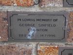 EGGINTON George Sinfield 1915-1996