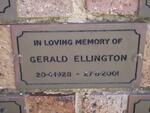 ELLINGTON Gerald 1928-2001