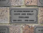 ENGLAND Louis 1916-1975 & Emily 1918-2002