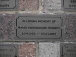 HENNY Mavis Gwendoline 1922-2004