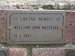 MATTICKS William John 1927-