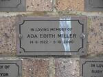 MILLER Ada Edith 1922-2000